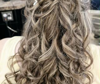 Bridal Up do by Chung